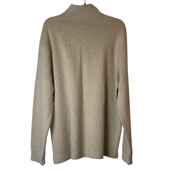 NWT Polo Ralph Lauren French Rib Quarter-Zip Sweater - Large - Picture 4 of 8